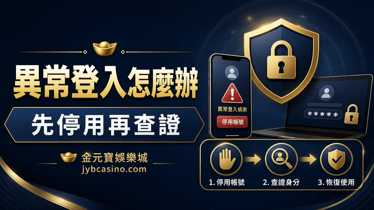 先整理再登入（示意圖）
